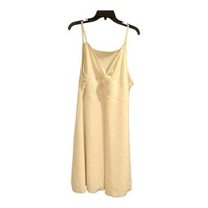 SHEIN Tan Halter Sundress Casual Resort Wear